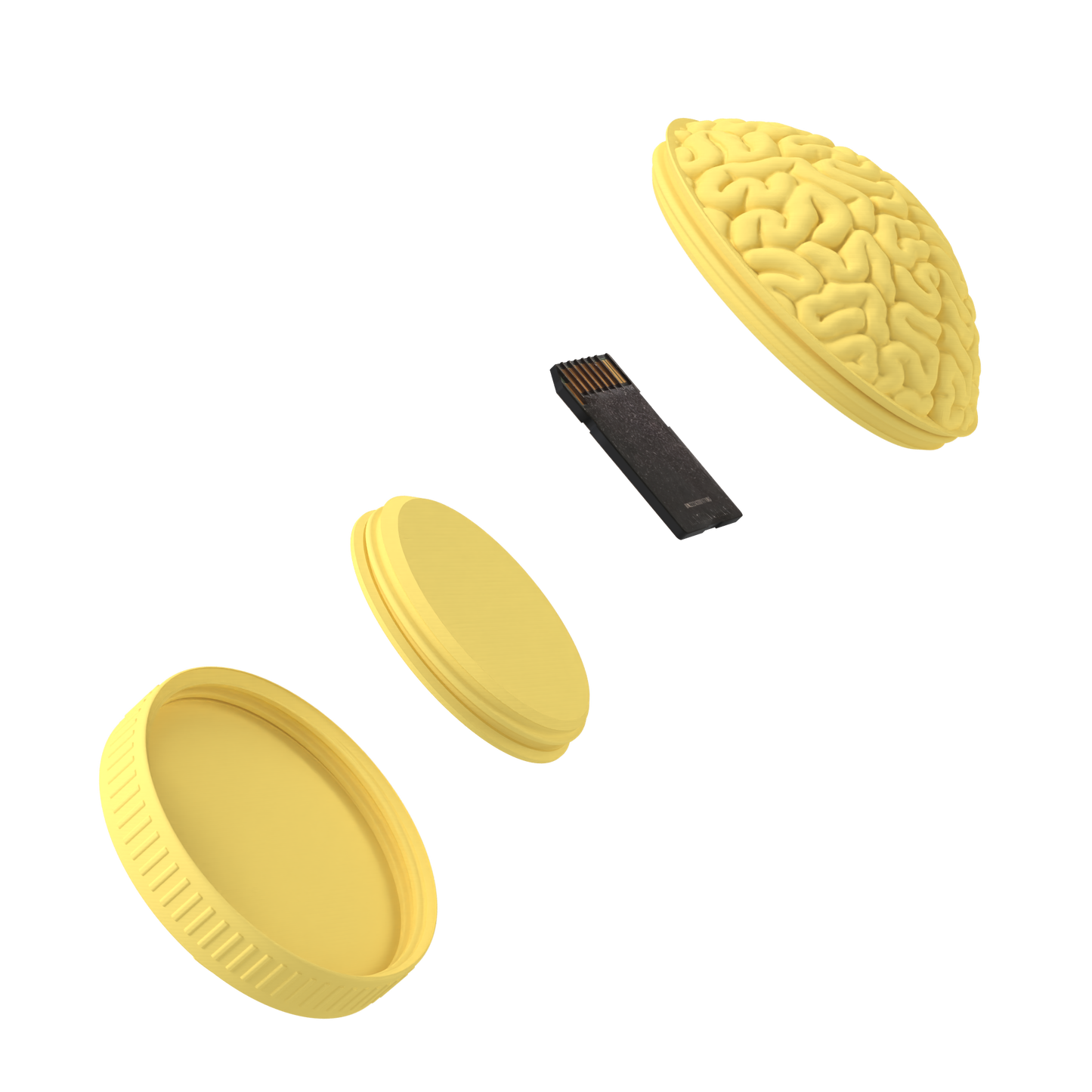 PhotoBomb™ Brain Re-Cap Camera Body Cap